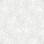 Ismoon Peel and Stick Wallpaper Vintage Floral Contact Paper Boho White and by Ismoon