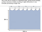 MaKefeile Room Divider Curtains Total Blackout Privacy Curtain Panel Room - Image 7