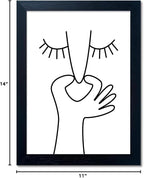 Framed Black and White Bathroom Wall Decor Funny Bathroom Wall Art Bad Smell - Image 10