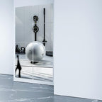 JEOYOO Full Length Wall Mirror Tiles, Frameless Full Body Mirror Tiles - Image 5