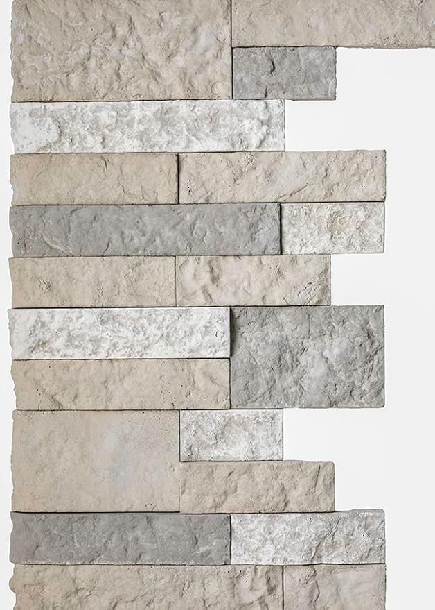 AirStone Corner/Finished End Stones: Ocean View Color Blend, Manufactured Stone - Image 2