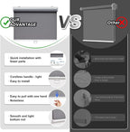AOSKY Cordless Roller Shades Blackout Blinds - Image 3