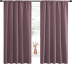 NICETOWN Blackout Curtains for Living Curtains, Room Darkening Curtains & - Image 2