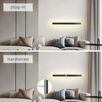 KELUOLY Modern Plug in Long Wall Sconce, 20W Warm White 3000K Acrylic Indoor - Image 6