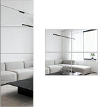 Stick on Small Mirror for Wall Decor, Plastic Non Glass Sticky Kids Safety by SAFEE+MRROR