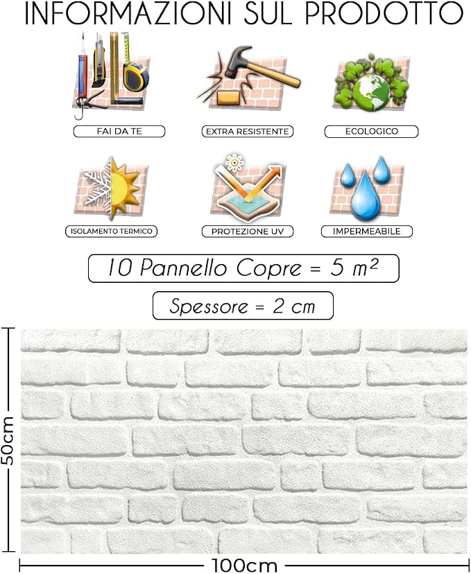 IZODEKOR 3D Stone Effect Wall Panels - Image 5