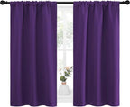 NICETOWN Kitchen Curtains Blackout Drapes & Curtains, Energy Smart Window - Image 2