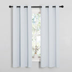 NICETOWN Room Darkening Draperies Curtains Panels, Window Treatment Thermal - Image 2