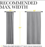 NICETOWN Short Curtains for Small Window - Image 7