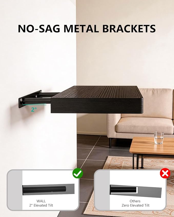 WALI Floating Shelves for Wall, 1 Tier Bathroom Storage Shelf Over Toilet - Image 4