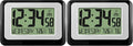 La Crosse Technology W88631 Digital Atomic Black Wall Clock by LaCrosseTechnology