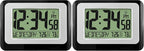 La Crosse Technology W88631 Digital Atomic Black Wall Clock by LaCrosseTechnology