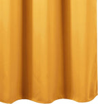 LEMOMO Blackout Curtains 66 x 54 Inch Long Yellow Curtains Set of 2 Panels Room - Image 8