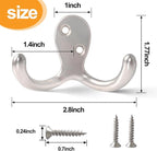 CBWLWJ 10 Pack Coat Hooks Wall Hooks - Image 6