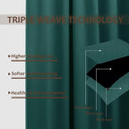 NICETOWN Noise Reducing Room Dividers Curtains Screens Partitions, Full-Length - Image 3