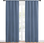 NICETOWN Blackout Curtains for Living Curtains, Window Treatment Curtains & - Image 2