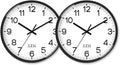 XFM Wall Clock 8 Inch 2 Pieces Modern Small Wall Clocks Battery Operated Silent by XFMWallClock
