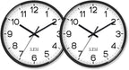 XFM Wall Clock 8 Inch 2 Pieces Modern Small Wall Clocks Battery Operated Silent by XFMWallClock