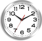 Roymnie Wall Clock Silent Non-Ticking Modern Clock Battery Operated 8 Inch by Unknown