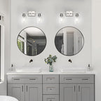 Unicozin 2 Light Bathroom Light Fixtures, Modern Vanity Lights Over Mirror - Image 8