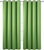 LEMOMO Blackout Curtains 52 x 90 Inch Long Light Green Curtains Set of 2 Panels - Image 2