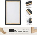 Large Framed Gold Abstract Geometric Wall Art - Image 6