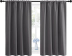 NICETOWN Grey Window Curtains for Bedroom - Image 2