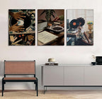 YFvrPt Black Girl Wall Art Decor Modern Black Woman Painting Prints - Image 5