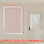 AJAZZ self Adhesive Portable 100% Blackout Curtains Simple and Easy to - Image 7