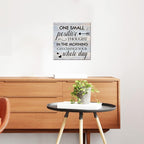 Inspirational Farmhouse Canvas Print Wall Art Decor One Small Positive Thought - Image 4