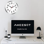 AKCISOT Wall Clock 10 Inch Silent Wall Clocks Battery Operated Non Ticking - Image 6