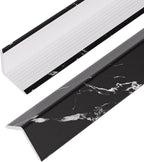 OUZUGIE 8-Pack 57 Inches, WPC Slat Wall Panel Trim, Corner Guard by OUZUGIE