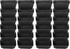 Vertical Wall Planter with 24 Pots, Hanging Garden Plant Flowerpot Holder by Eapmic
