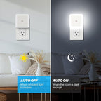Sujeet Night Light, Night Lights Plug into Wall 8-Pack, Nightlight Plug in - Image 2