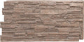 EverStone Cascade Faux Stone Panel, 48 5/8"W x 24 3/4"H x 1 1/4"D, Mount Vernon by EkenaMillwork