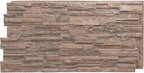 EverStone Cascade Faux Stone Panel, 48 5/8"W x 24 3/4"H x 1 1/4"D, Mount Vernon by EkenaMillwork