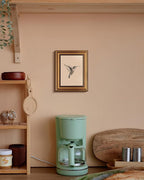 VIYYIEA Vintage Gold Framed Wall Art, Sketch Birds Canvas Painting, Cute but - Image 6