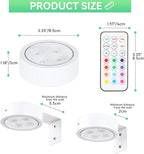 2Pcs Picture Lights for Wall, 13 Color RGB Magnetic Led Art Display Light for - Image 4