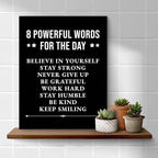 Inspirational Wall Decor, Motivational Canvas Painting Wall Art - Image 4