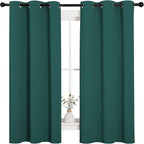 NICETOWN Thermal Insulated Solid Grommet Blackout Curtains/Drapes/Panels by NICETOWN