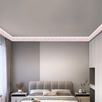 AbaBoorty 394"X4.1"Pink Flower Wallpaper Border Peel and Stick 3D Pattern Wall - Image 5