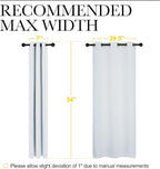 NICETOWN Room Darkening Curtain Panels - Image 7