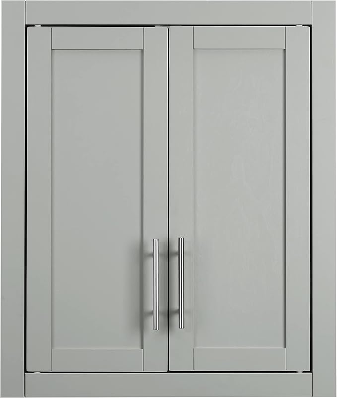 Crosley Furniture Savannah Wall Mounted Bathroom Storage Medicine Cabinet - Image 4
