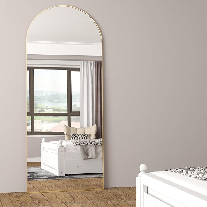 Full Length Mirror 71"x25" Arch Mirror Floor Mirror - Image 4
