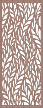 Ortonville Decorative Pierced Fretwork Wood Wall Panels, 27 3/8"W x 69 3/8"H x - Image 2