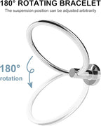 SetSail Towel Holder for Bathroom Wall Screw-in 3 Packs Towel Ring Stainless - Image 3