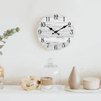 KECYET Wall Clock Battery Operated 14 Inch Large Gray Silent Non Ticking - Image 6