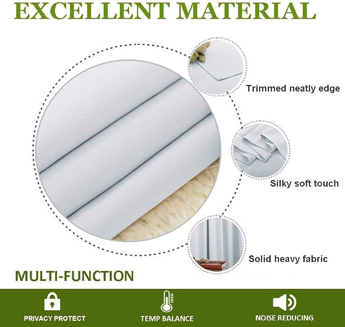 NICETOWN Room Divider Curtain Screen Partition, Vertical Blind - Image 4
