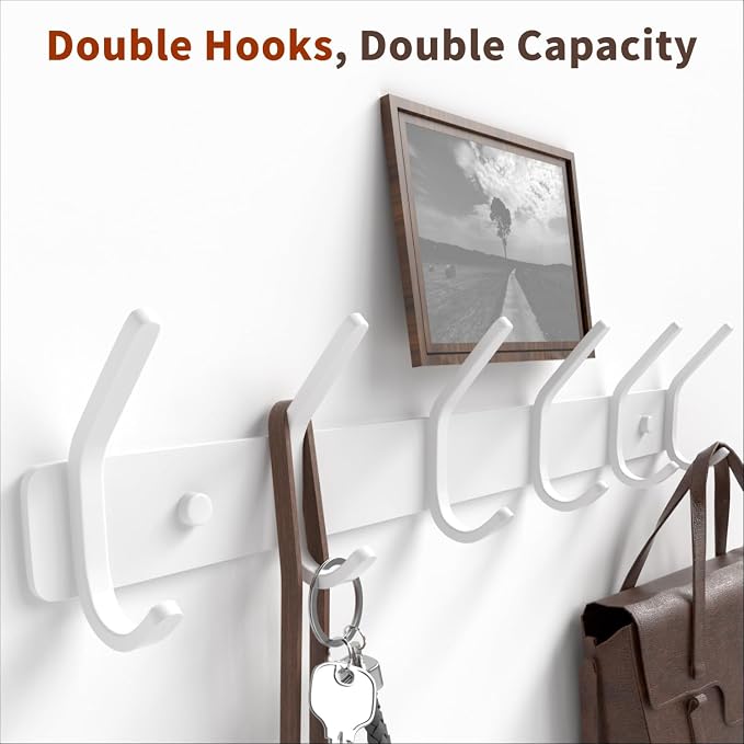 GWAAZXGZ Coat Rack Wall Mount Hooks - Image 4