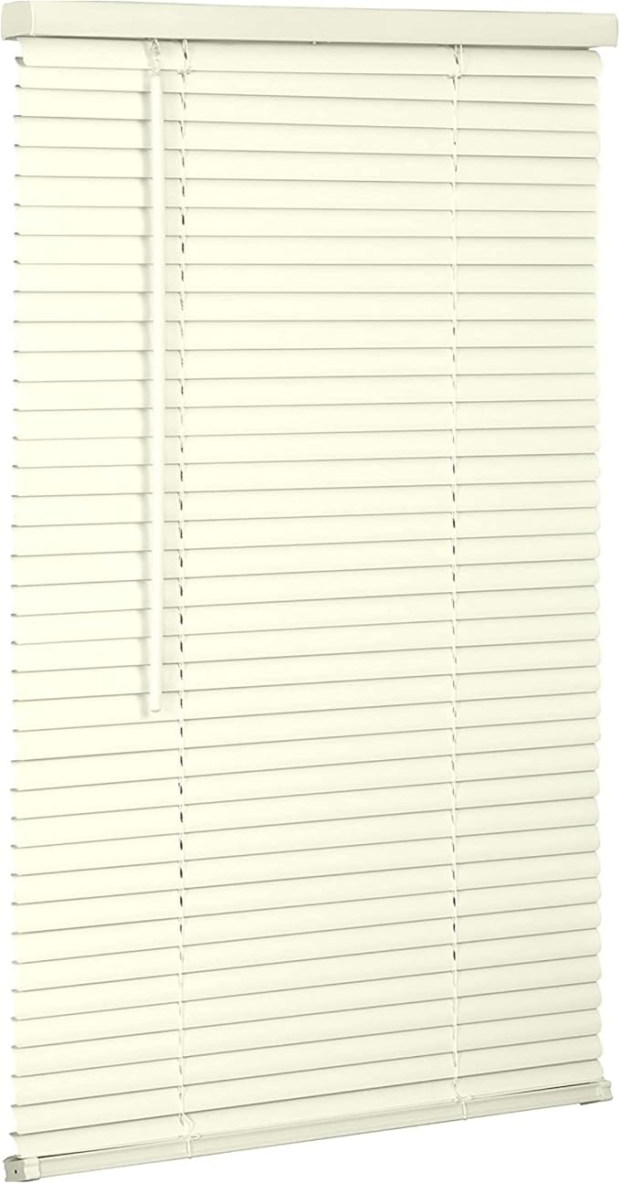 Lotus & Windoware Cordless 1" Vinyl Mini Blind 32" Wide x 64" Long by LotusWindoware